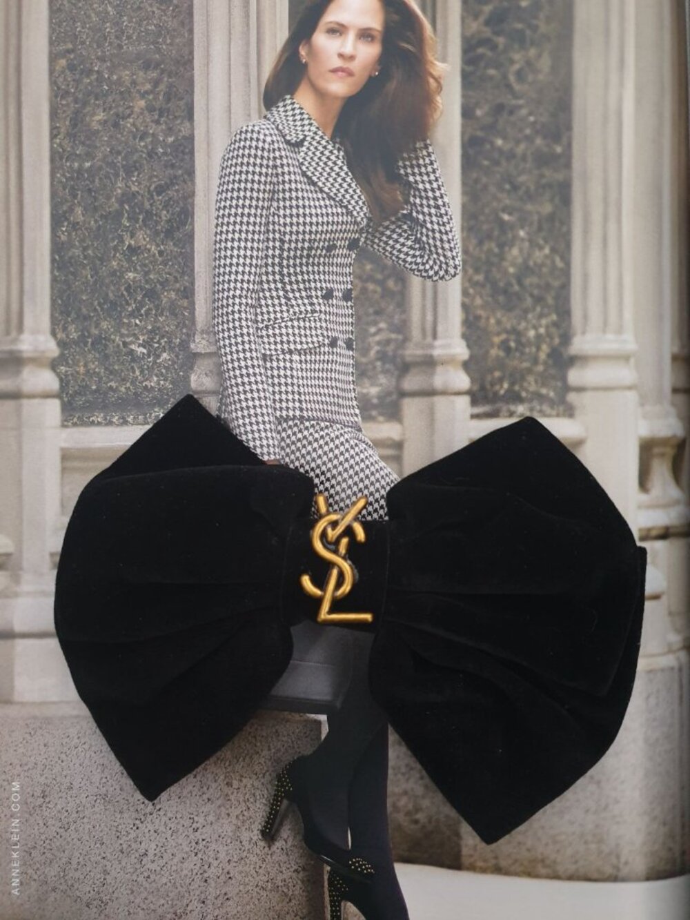 Women's Black Bow Hair Pin Clip Barrette Fashion Casual Formal Accessory Gift